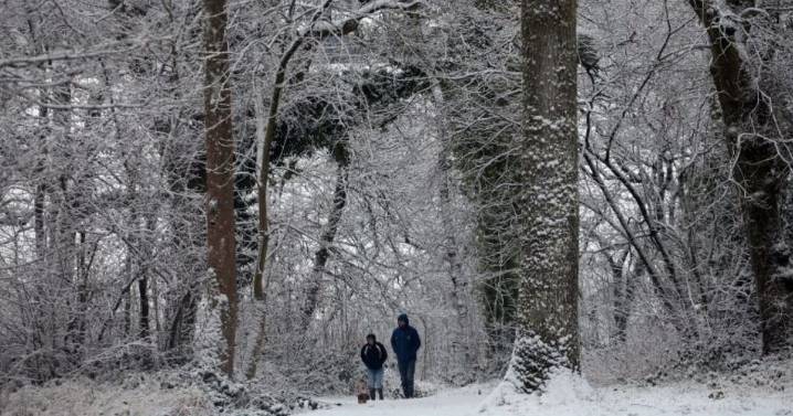 Snow map update shows when white stuff could fall in and around Gloucestershire