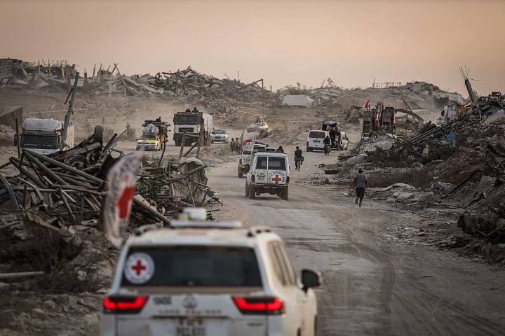 Israel abre paso fronterizo de Zikim, en el norte de la Franja de Gaza, para permitir entrada de ayuda humanitaria