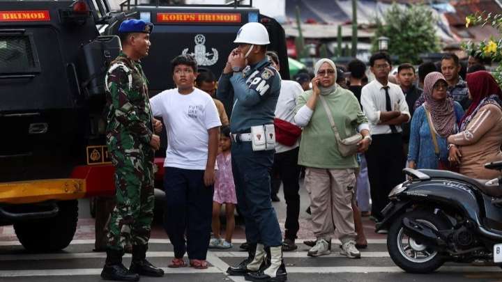 Explosiones en una mezquita escolar de Yakarta dejó a 55 heridos