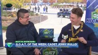 ABC57 KICKOFF: Fighting Irish Senior linebacker and Army cadet Jerry Rullo stops by