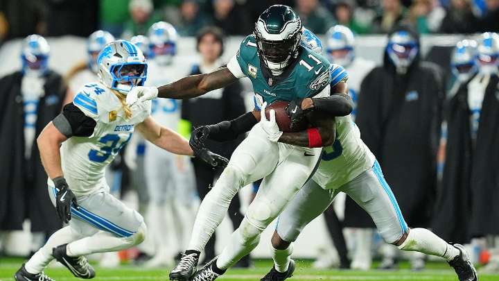 NFL scores: Eagles' defense completely stymies Lions in win