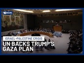 United Nations Security Council Votes To Endorse Trump’s Gaza Plan