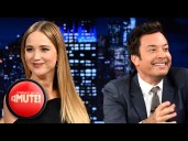 Mute! with Jennifer Lawrence | The Tonight Show Starring Jimmy Fallon