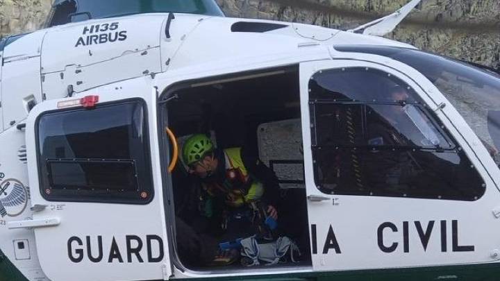 Rescatan a un senderista en el Pico Almanzor en Ávila