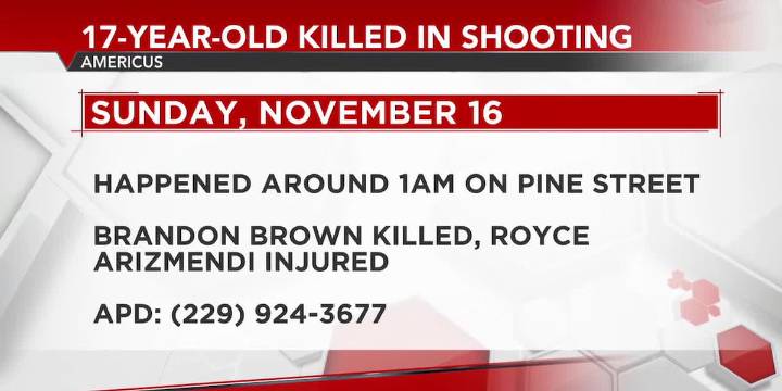 VIDEO: 17-year-old killed in Americus shooting, investigation underway