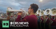 Temple University Diamond Marching Band takes part in Macy's Thanksgiving Day Parade