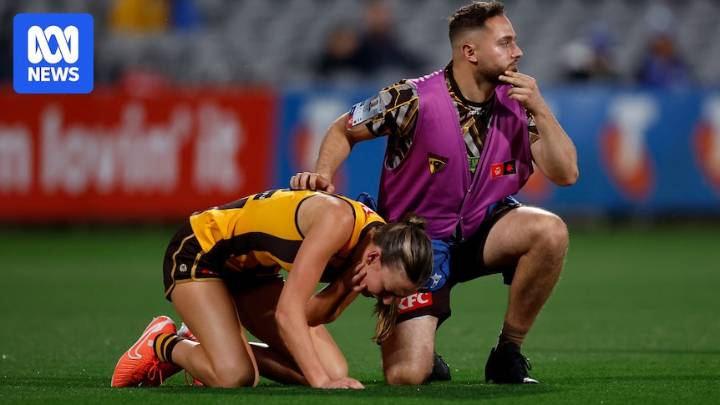Hawks faced with fresh injury concerns after loss to Kangaroos in AFLW qualifying final
