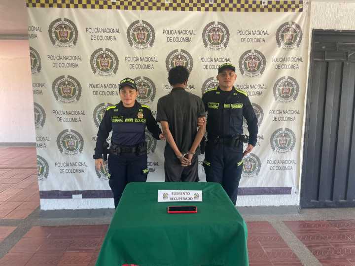 Capturado por hurto en Girardot