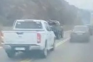El intendente de Villa Cura Brochero fue filmado en una maniobra peligrosa en el Camino de las Altas Cumbres