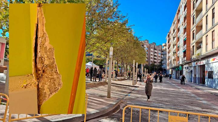 Desalojados cuatro bloques de viviendas con 200 vecinos en Huesca por riesgo de colapso