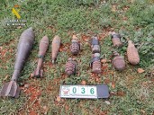 ¿Qué hacer si encuentras una bomba de la Guerra Civil en tu casa? El aviso de la Guardia Civil en Aragón