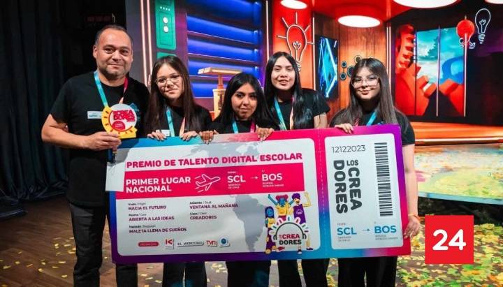Alumnas de Collipulli ganan Los Creadores 2025 con innovador sistema de apoyo emocional