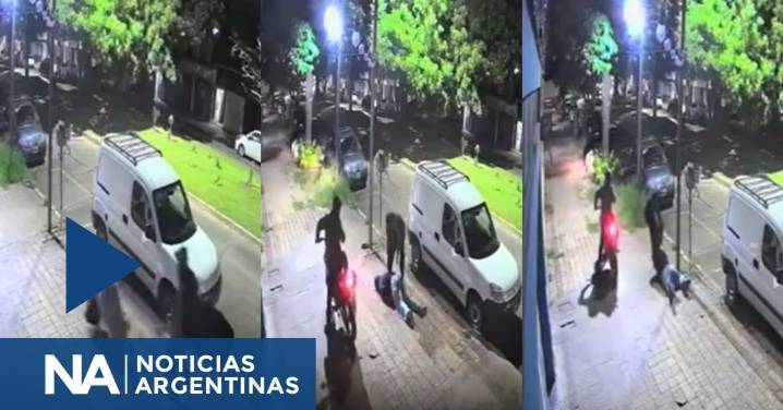 Video: motochorros persiguieron, arrastraron y golpearon a una mujer en La Plata