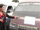 Llevan al depósito a “Chingona y Cabrona”: combi tenía más de S/ 80 mil en multas