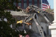 Ballroom build begun: It’s not just norms Trump’s bulldozing in Washington