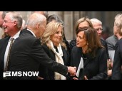 Bush, Biden and Harris attend funeral service for Dick Cheney