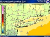 Here's Where The Wind Blew Hardest In The Hudson Valley Over Weekend