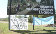 Arde la interna del PJ: aparecieron carteles en Pico pidiendo la expulsión de Verna