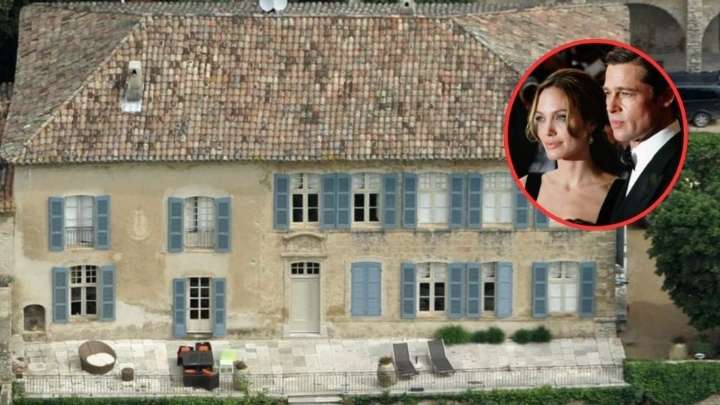 El castillo del amor: la propiedad de 35 millones de dólares que se pelean Brad Pitt y Angelina Jolie