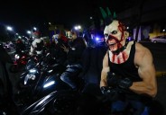 Decenas de motociclistas participan en primer día de “Rodada del Terror” en CDMX