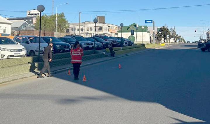 Un menor fue atropellado por una moto