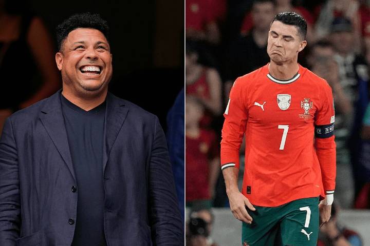 Ronaldo Nazario coloca a Cristiano Ronaldo en un lugar de la historia diferente al que él piensa