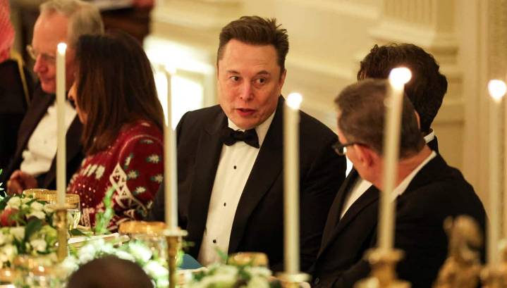 Elon Musk attends Trump's dinner with Saudi crown prince