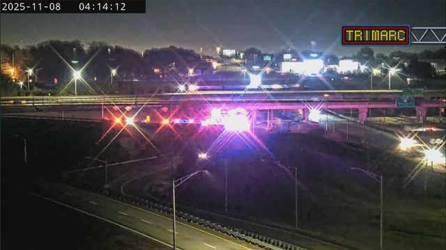 Traffic:  crash on the ramp to 65 South from 264 West