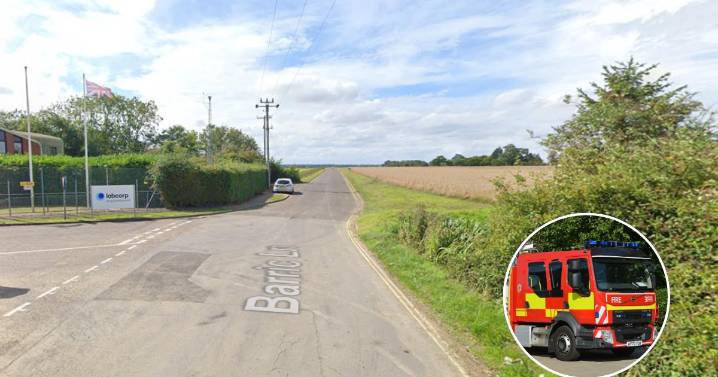 Suffolk fire crews called to chemical spill in Occold