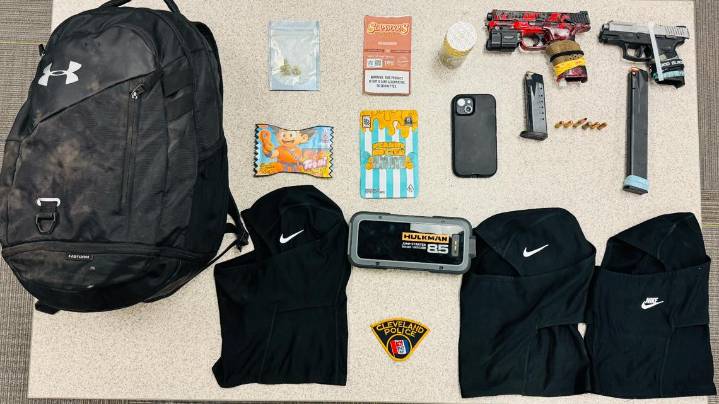 Cleveland police says new STANCE initiative nabs 3 armed juveniles after car break