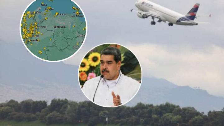 Así luce el espacio aéreo de Venezuela tras la advertencia de EE. UU. a las aerolíneas