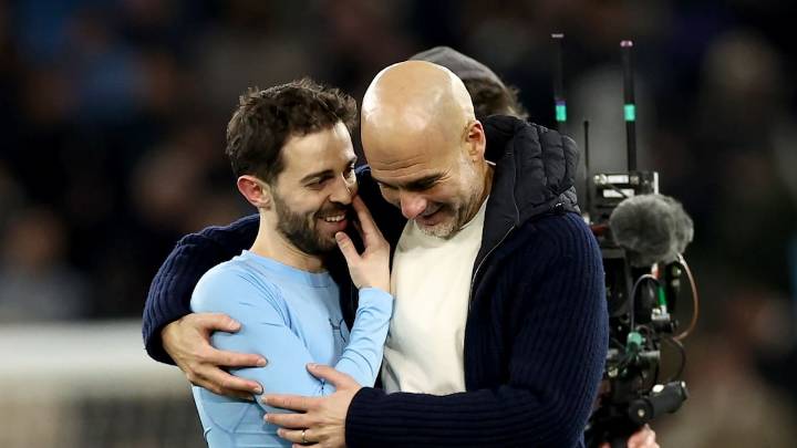 Guardiola insiste en la renovación de una de sus piezas clave: Bernardo Silva