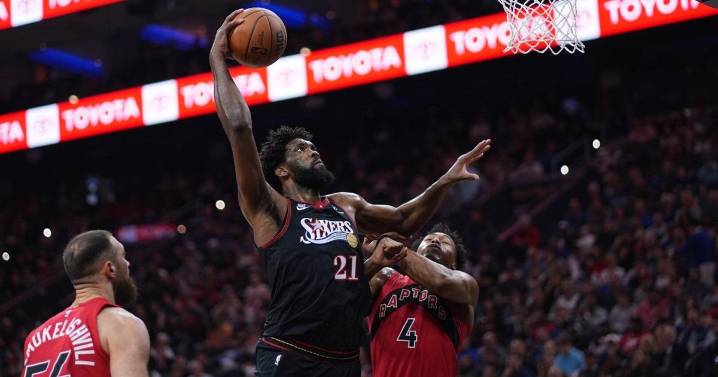 Philadelphia 76ers' Joel Embiid out for Tuesday's game against Celtics due to right knee soreness