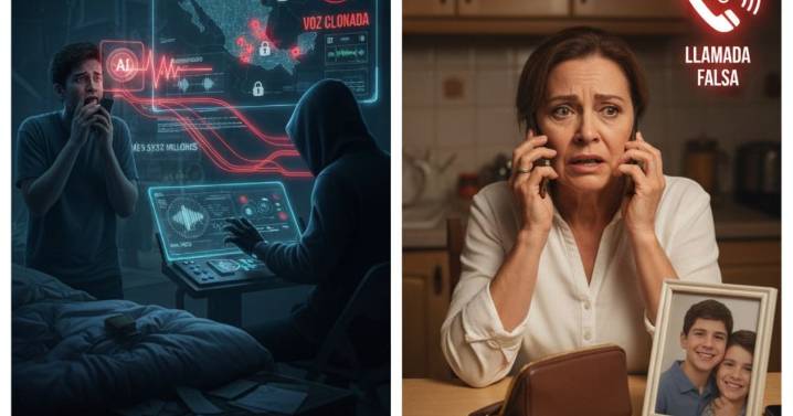 “Mamá, ayúdame”: Crimen ahora usa IA para clonar voces y extorsionar