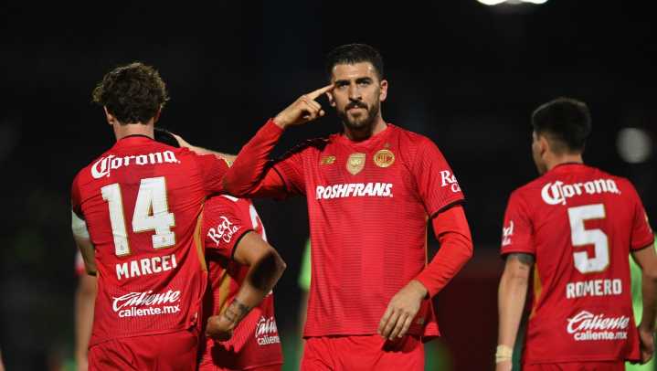Toluca reacciona y se va con ventaja de la cancha de Juárez