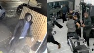 Chilling video shows UK mass train stabbing suspect storm into barbershop with huge knife