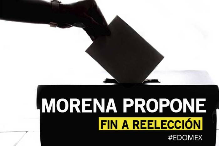Morena propone fin a reelección y frena nepotismo en Edoméx