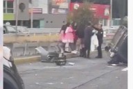 Pierden el control y vuelcan sobre Paseo Tollocan; cuatro mujeres lesionadas