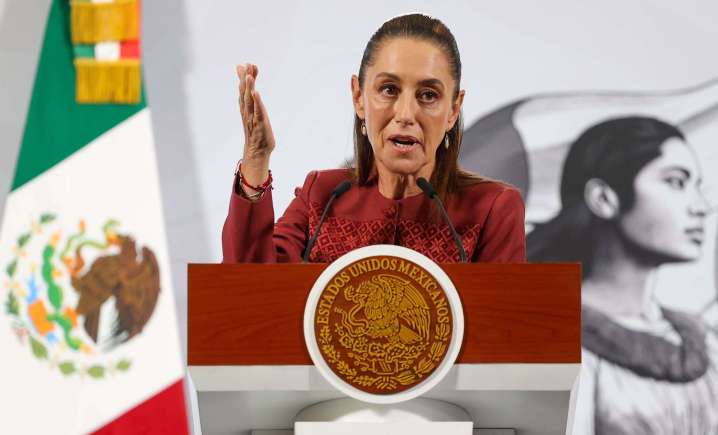 Sheinbaum descarta intervención del gobierno en Miss Universo: “Es hasta ridículo”