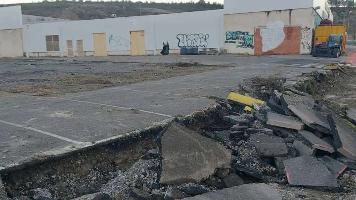 BonÁrea comienza a construir su nueva superficie comercial en Sabiñánigo