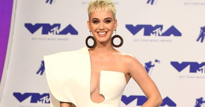 Katy Perry’s Thigh-High Slit Dress Causes a Stir