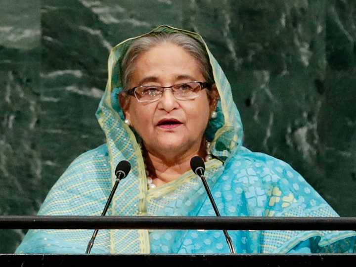 Violence in Bangladesh as toppled Hasina’s party protests crackdown trial
