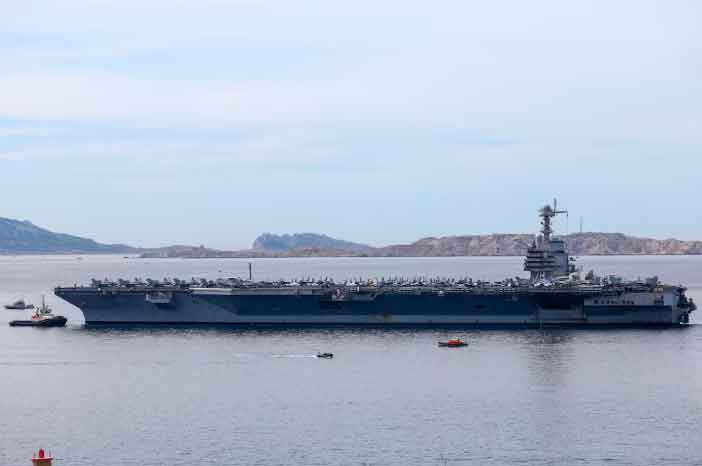 EEUU despliega un portaaviones en Latinoamérica en medio de las tensiones con Venezuela