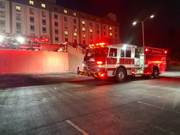 Residents displaced after fire at Homewood retirement home