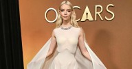 Anya Taylor-Joy Becomes Kim Kardashian in Sheer Maison Margiela Gown