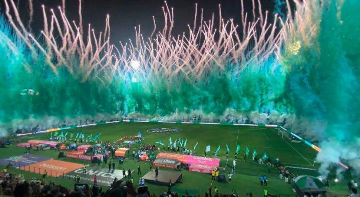 Video | Así fue el impresionante recibimiento de los hinchas de Nacional que “intimidó” al América en el Atanasio
