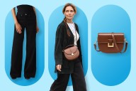 Katie Holmes’s Wide-Leg Jeans and Crossbody Have Lookalikes from $24