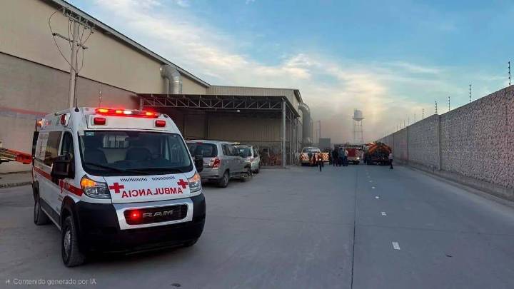 Torreón: evacuan a 400 personas de Tormex Industrias por incendio accidental