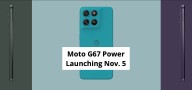Moto G67 Power Launching Nov. 5 — Check Confirmed Camera, Battery, Chipset, Display, Storage Specs