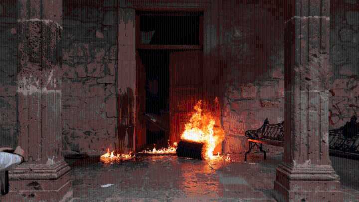 Detienen a ocho personas por destrozos en Palacio de Gobierno de Michoacán